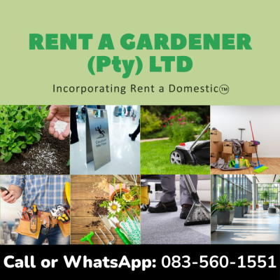 Rent a Gardener (Pty)LTD, INC Rent a Domestic ™ 